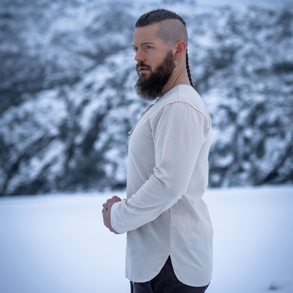 Product image Medieval Lace-Up Shirt natural