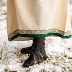 Produktbild Mittelalter Kleid mit Stickerei beige-grün