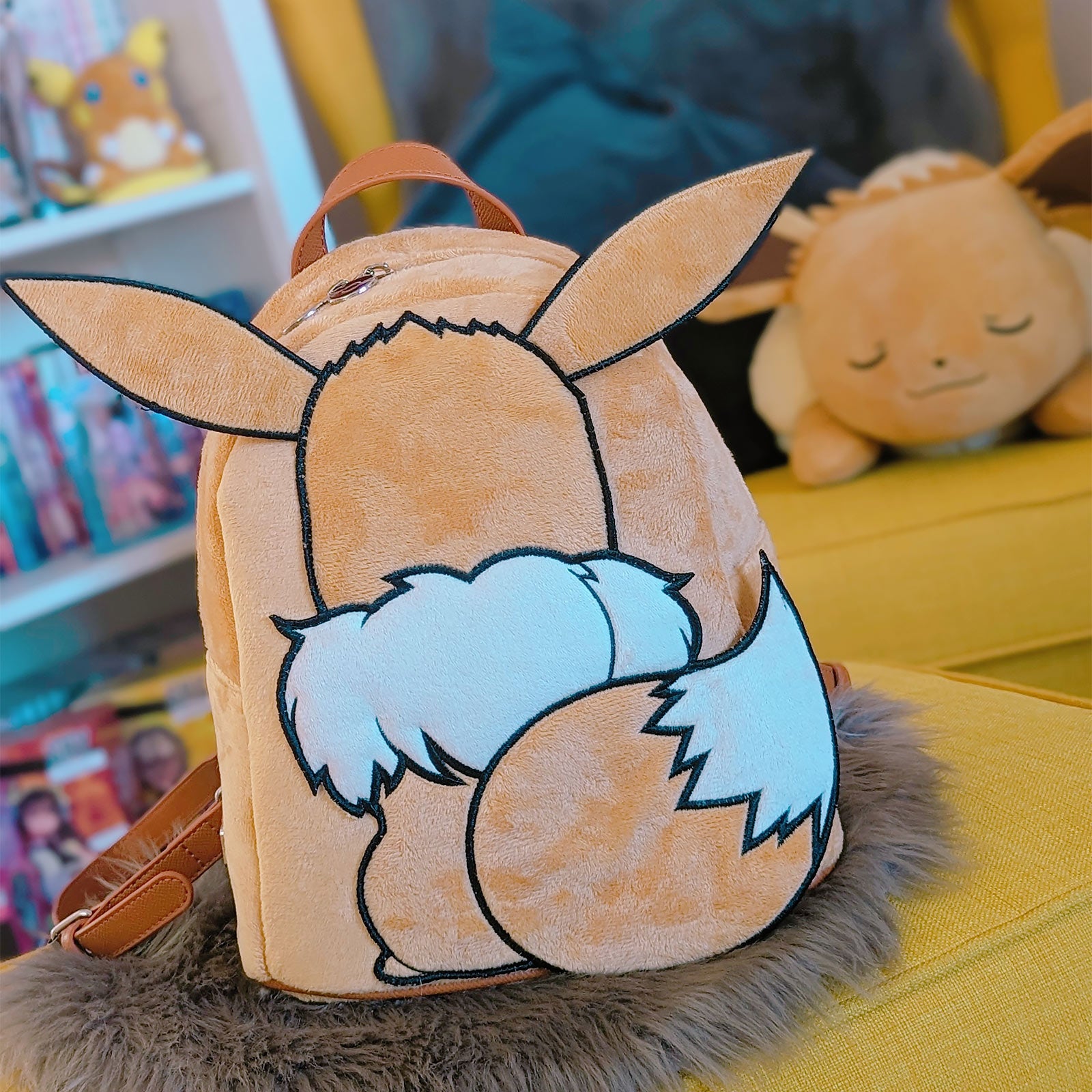 Produktbild Evoli Plüsch Mini Rucksack - Pokemon