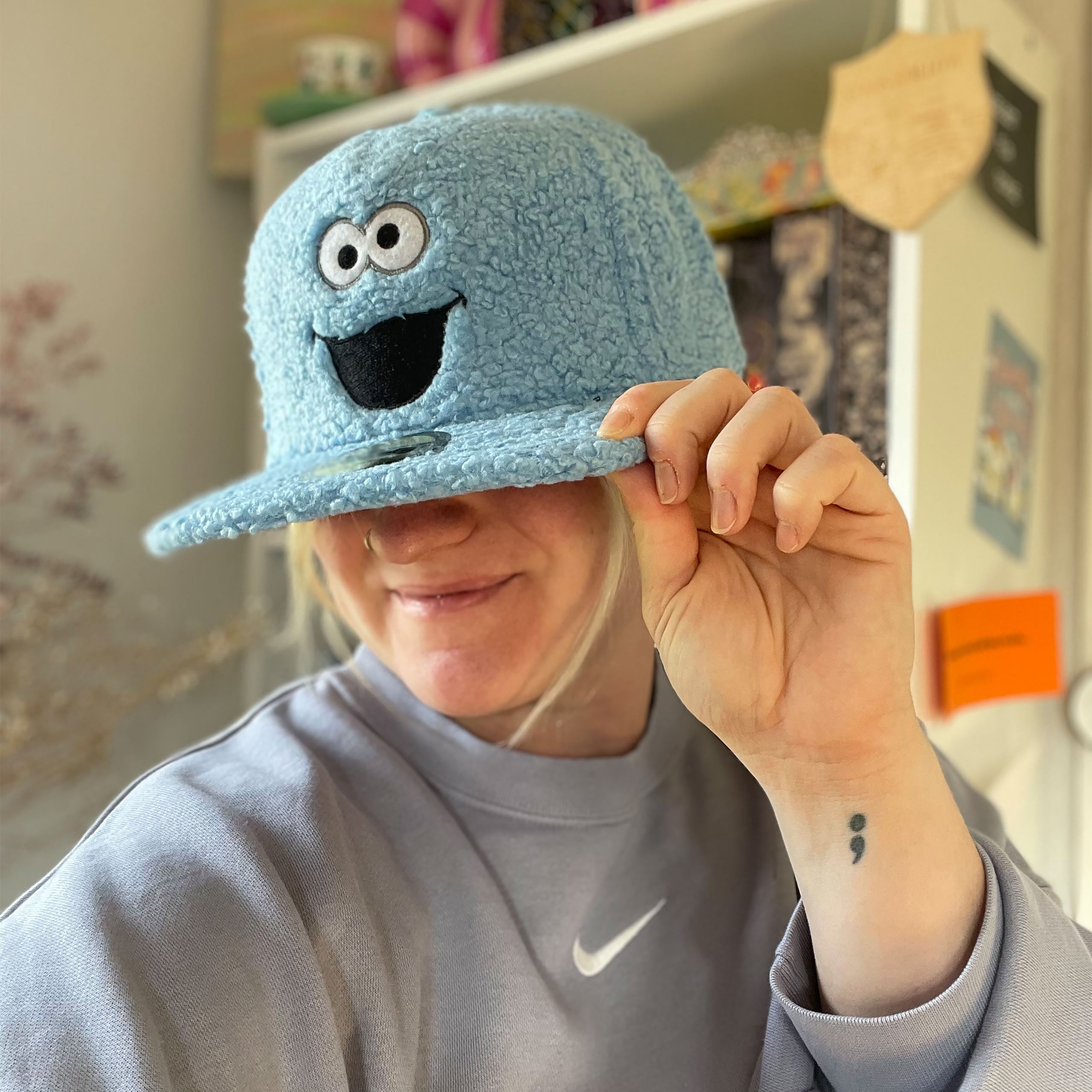 Produktbild Cookie Monster Snapback Cap - Sesamstraße