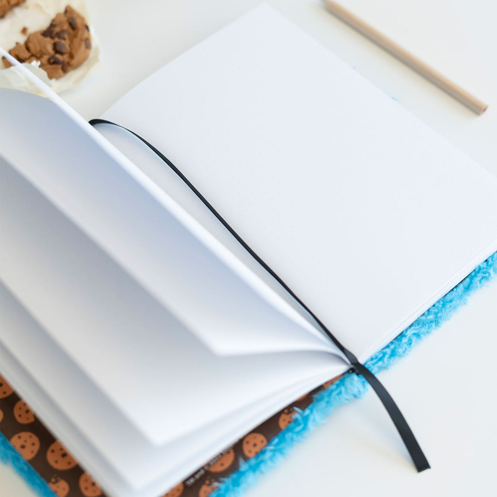 Produktbild Sesamstraße - Cookie Monster Plüsch Notizbuch