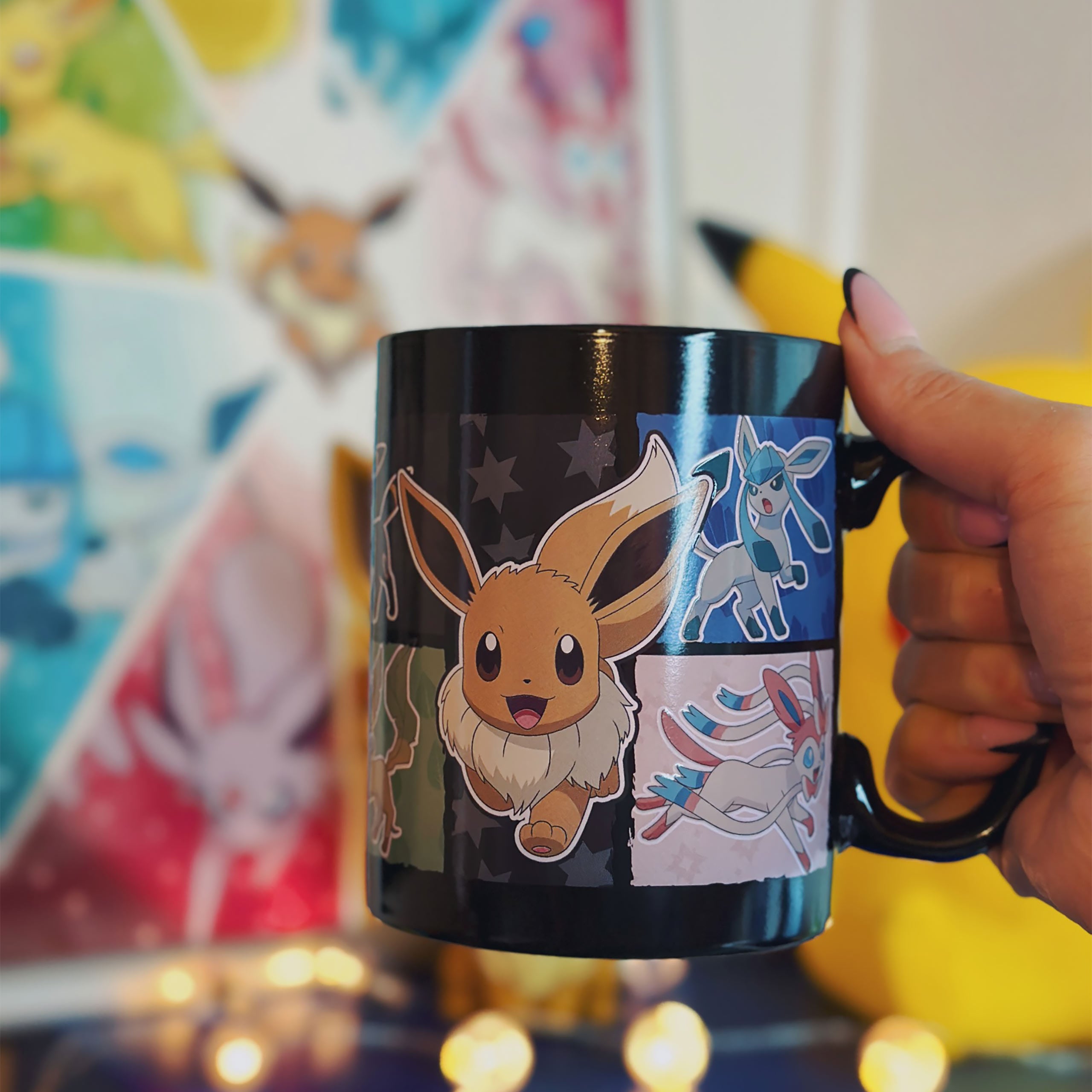 Produktbild Pokemon - Evoli Evolutions Thermoeffekt Tasse