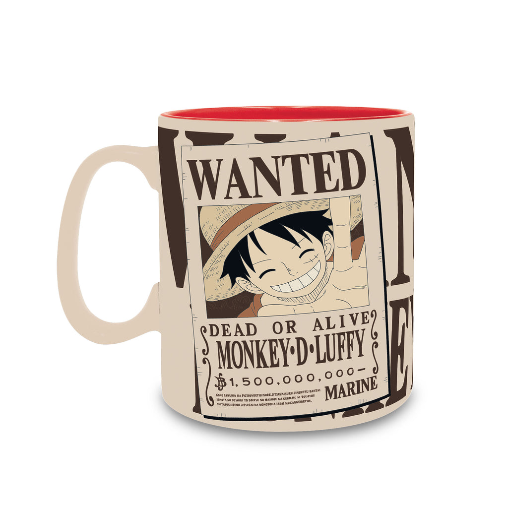 Produktbild One Piece - Wanted Monkey D. Luffy Tasse