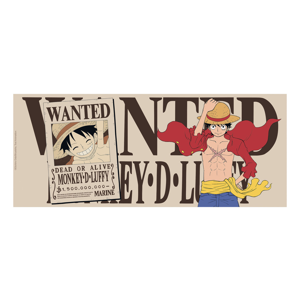 Produktbild One Piece - Wanted Monkey D. Luffy Tasse