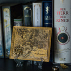 Produktbild Der Herr der Ringe - Mittelerdekarte Replik mit Präsentationsdisplay