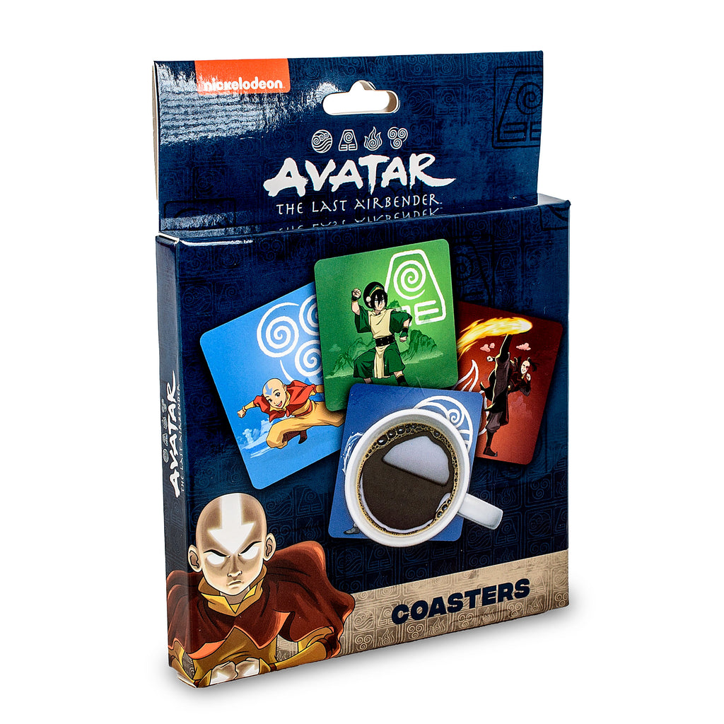 Produktbild Avatar The Last Airbender - Group Untersetzer 4er Set
