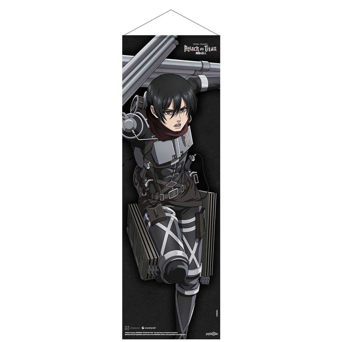 Produktbild Attack on Titan - Mikasa Ackermann Wall Scroll