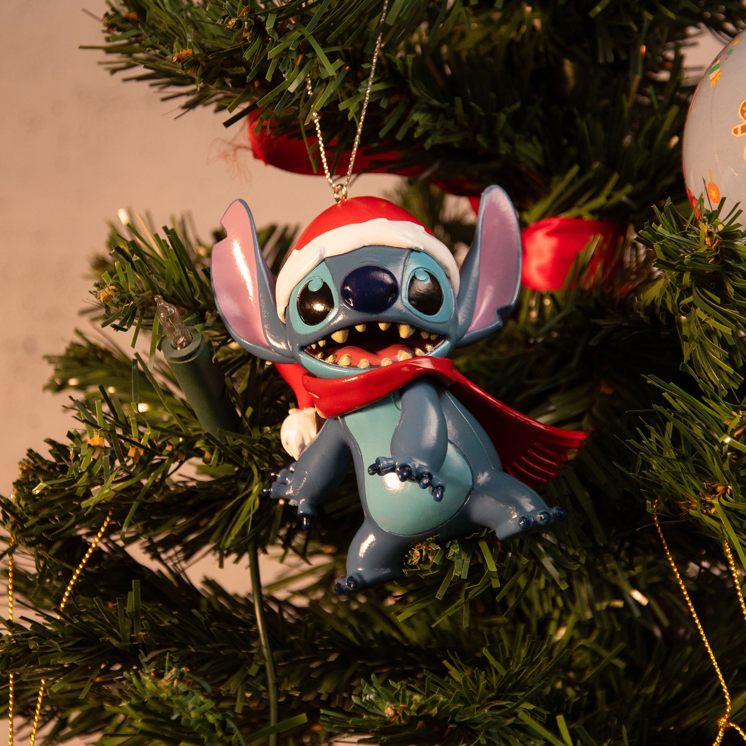 Produktbild Stitch Santa Claus Weihnachtsbaum-Schmuck - Lilo & Stitch
