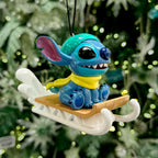 Produktbild Stitch mit Schlitten Weihnachtsbaum-Schmuck - Lilo & Stitch