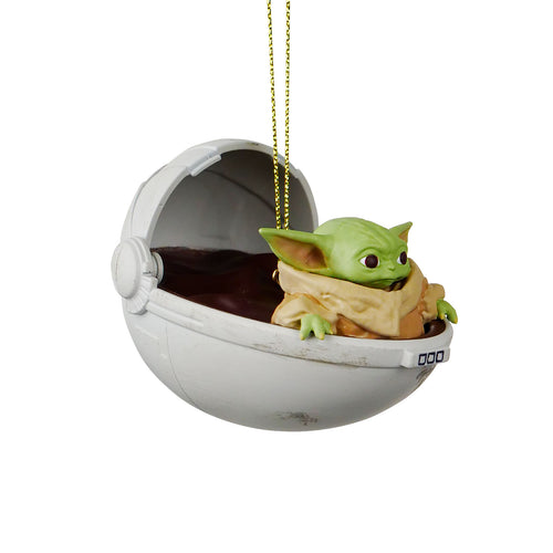 Produktbild Grogu im Kinderwagen Weihnachtsbaum-Schmuck - Star Wars The Mandalorian