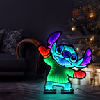 Produktbild Dancing Stitch Acryl LED Lampe - Lilo & Stitch