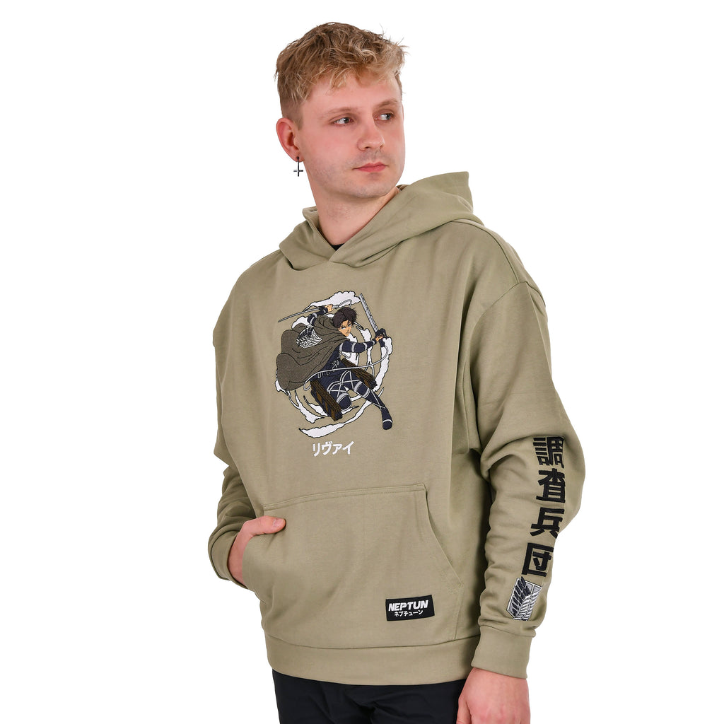 Produktbild Attack on Titan - Levi Oversize Premium Hoodie
