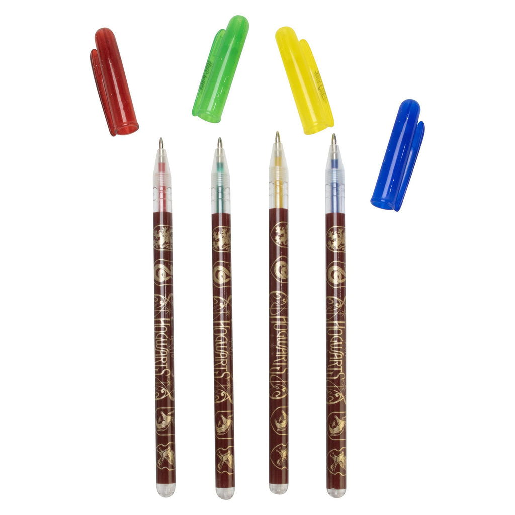 Produktbild Harry Potter - Wappen Gelstifte 4er Set