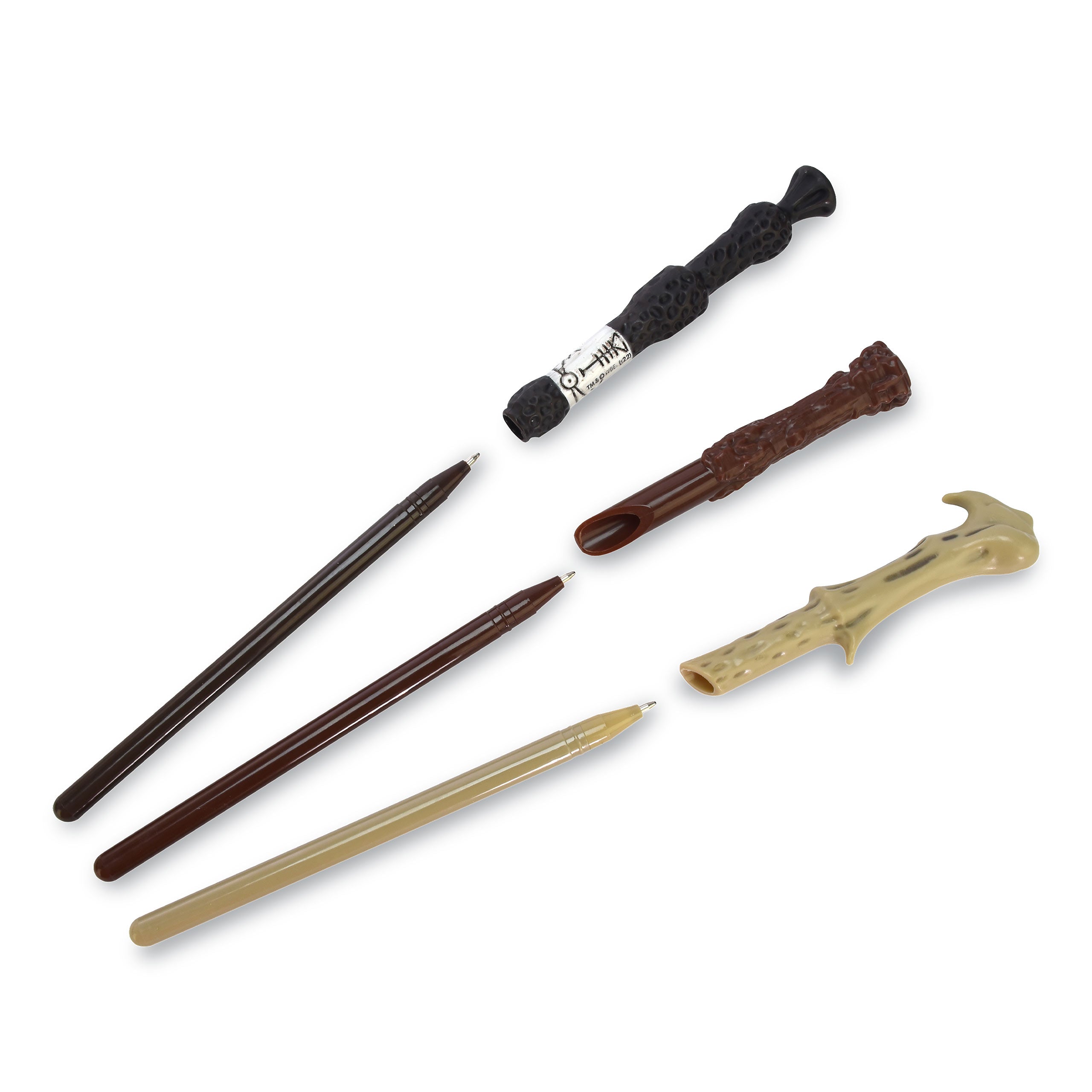 Produktbild Harry Potter - Hogwarts Zauberstab Stifte 3er Set