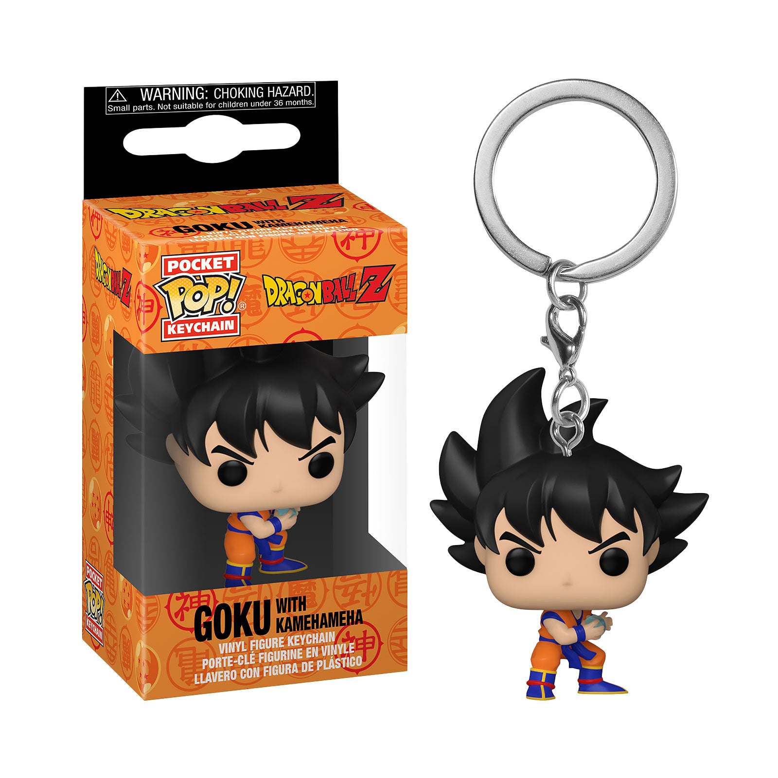 Produktbild Dragon Ball Z - Goku mit Kamehameha Funko Pop Schlüsselanhänger