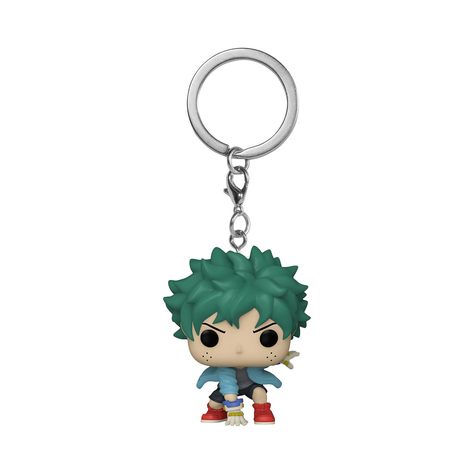 Produktbild My Hero Academia - Deku mit Handschuhen Funko Pop Schlüsselanhänger