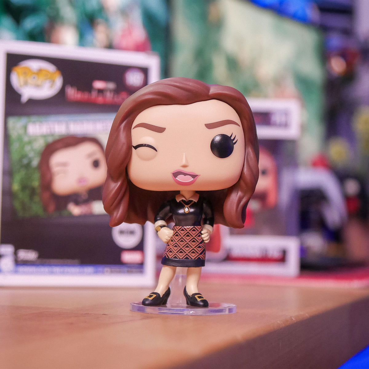 Produktbild WandaVision - Agatha Harkness​ Funko Pop Meme Wackelkopf-Figur