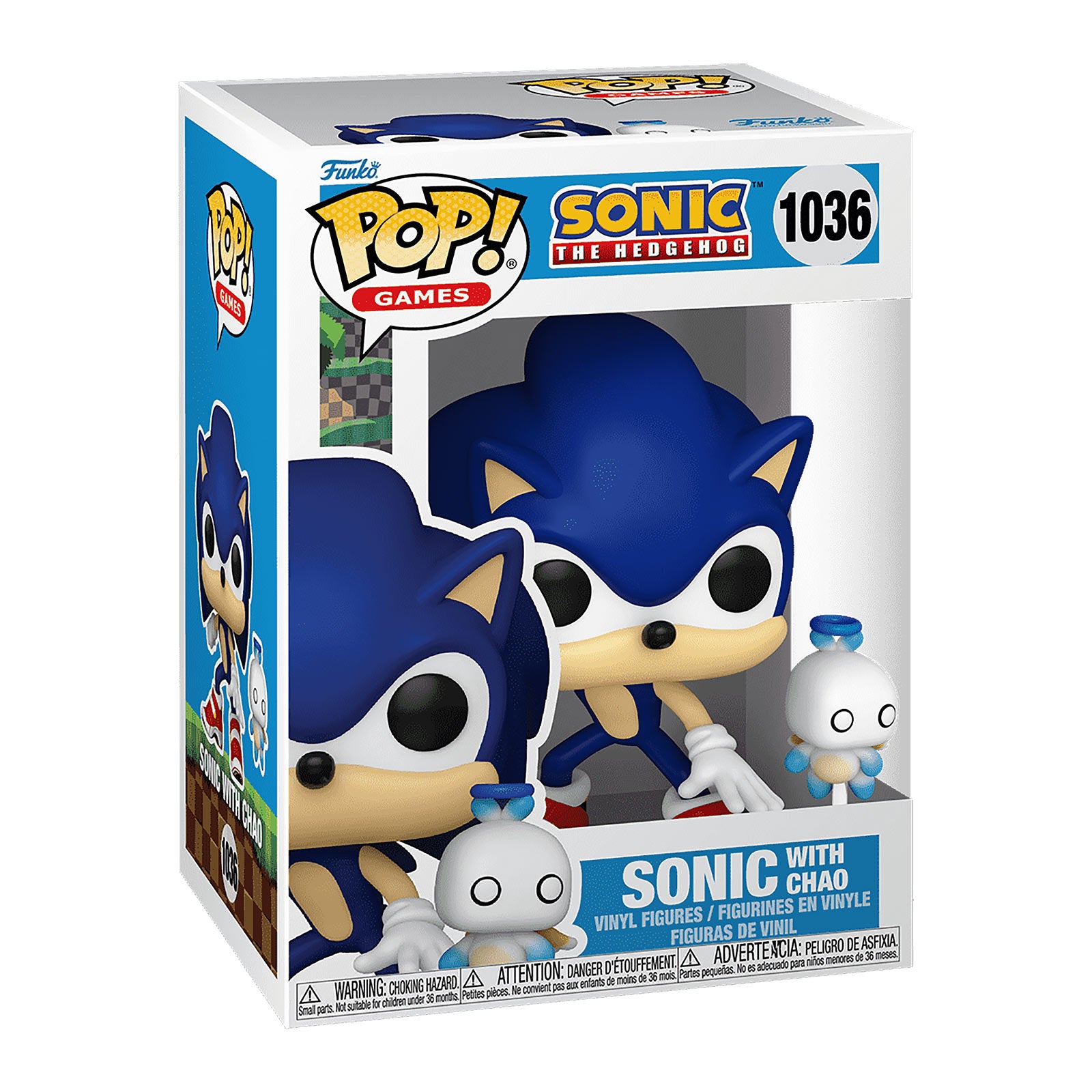 Produktbild Sonic mit Hero Chao Funko Pop Figur - Sonic the Hedgehog