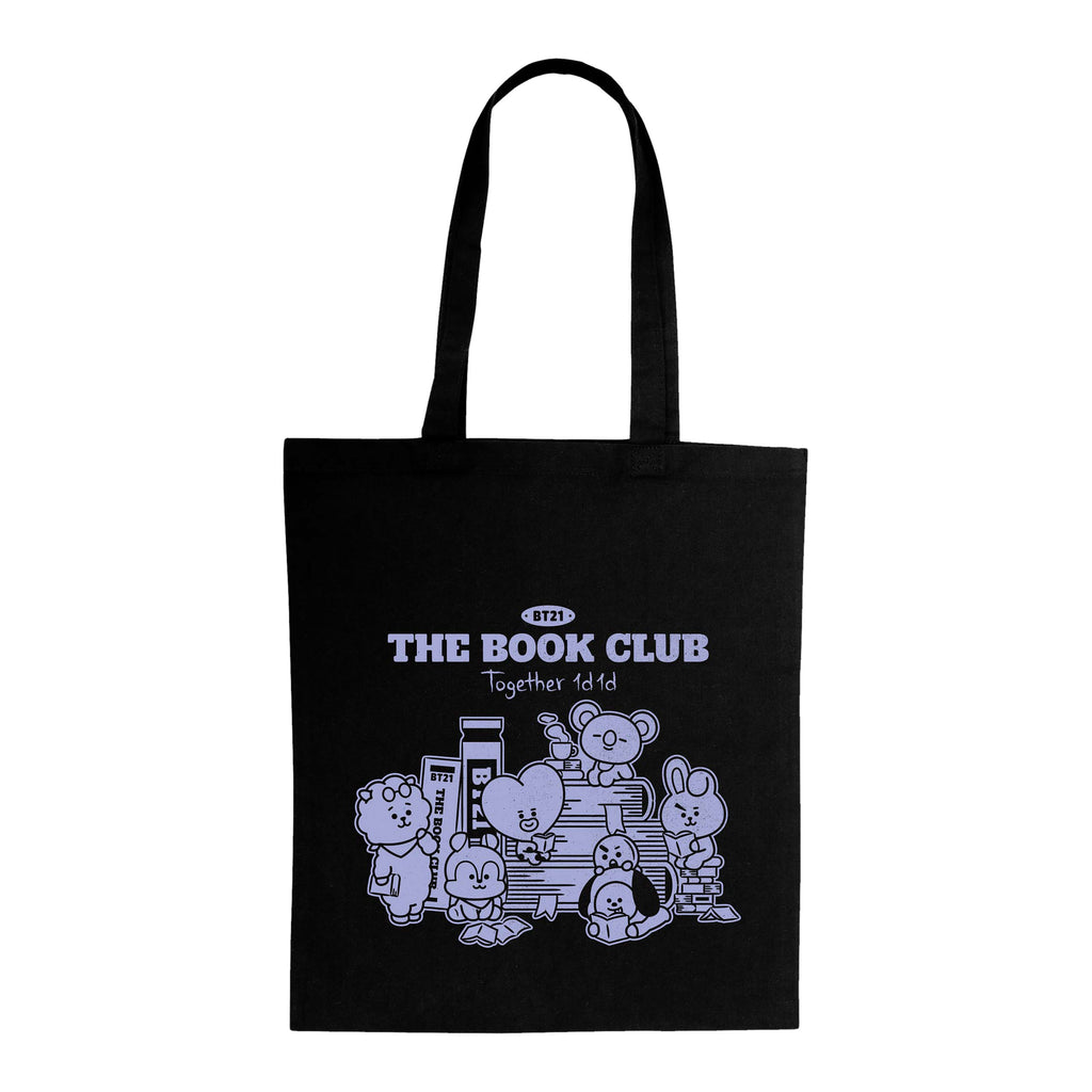 Produktbild BT21 - Buchclub Jutebeutel