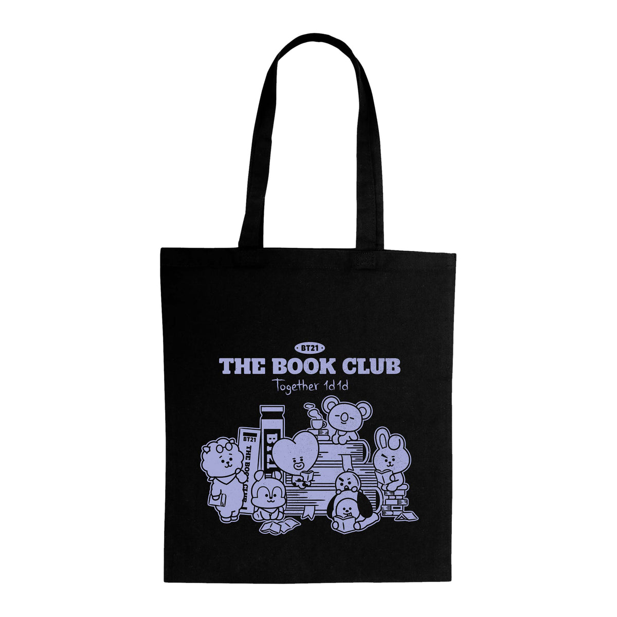 Produktbild BT21 - Buchclub Jutebeutel