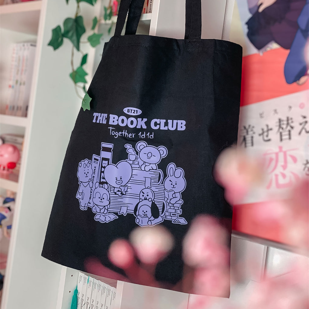Produktbild BT21 - Buchclub Jutebeutel
