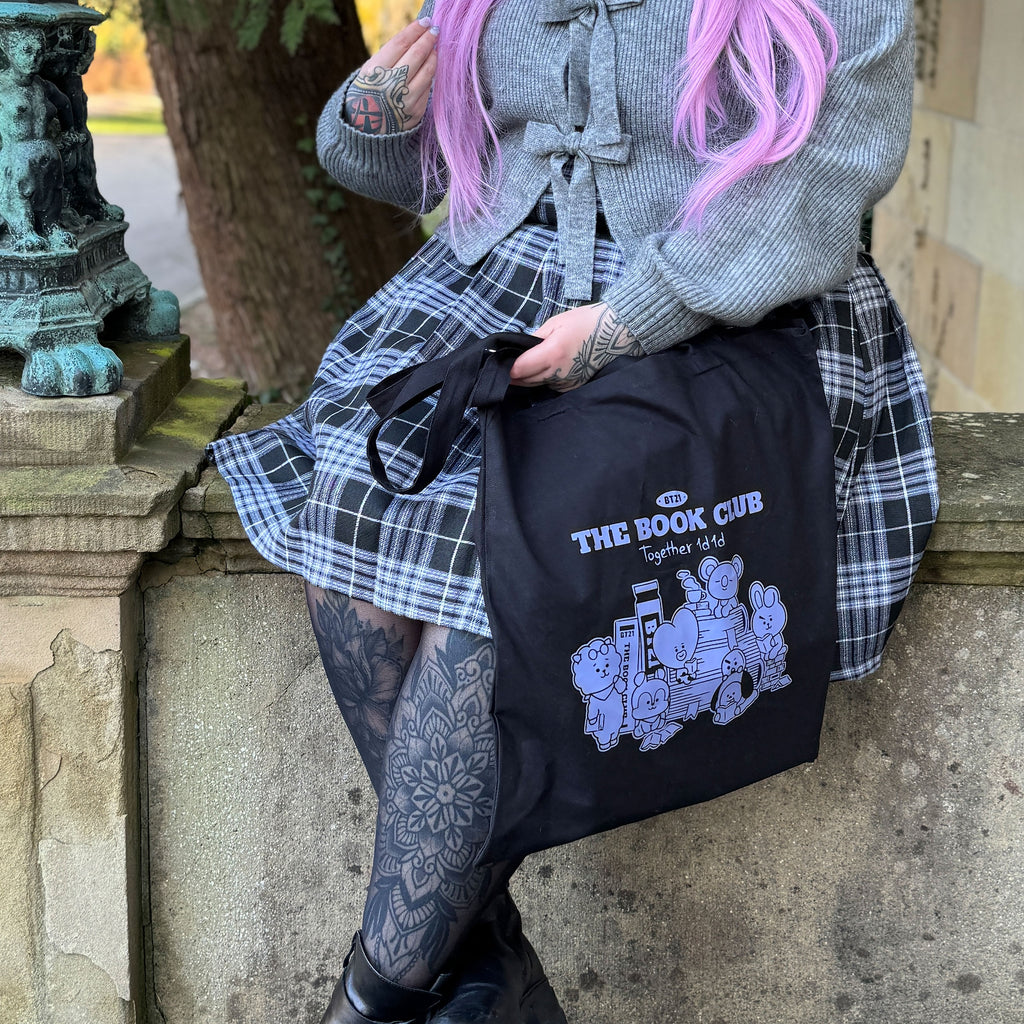 Produktbild BT21 - Buchclub Jutebeutel