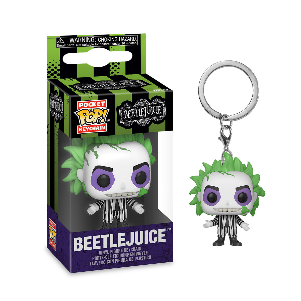 Produktbild Beetlejuice - Funko Pop Schlüsselanhänger