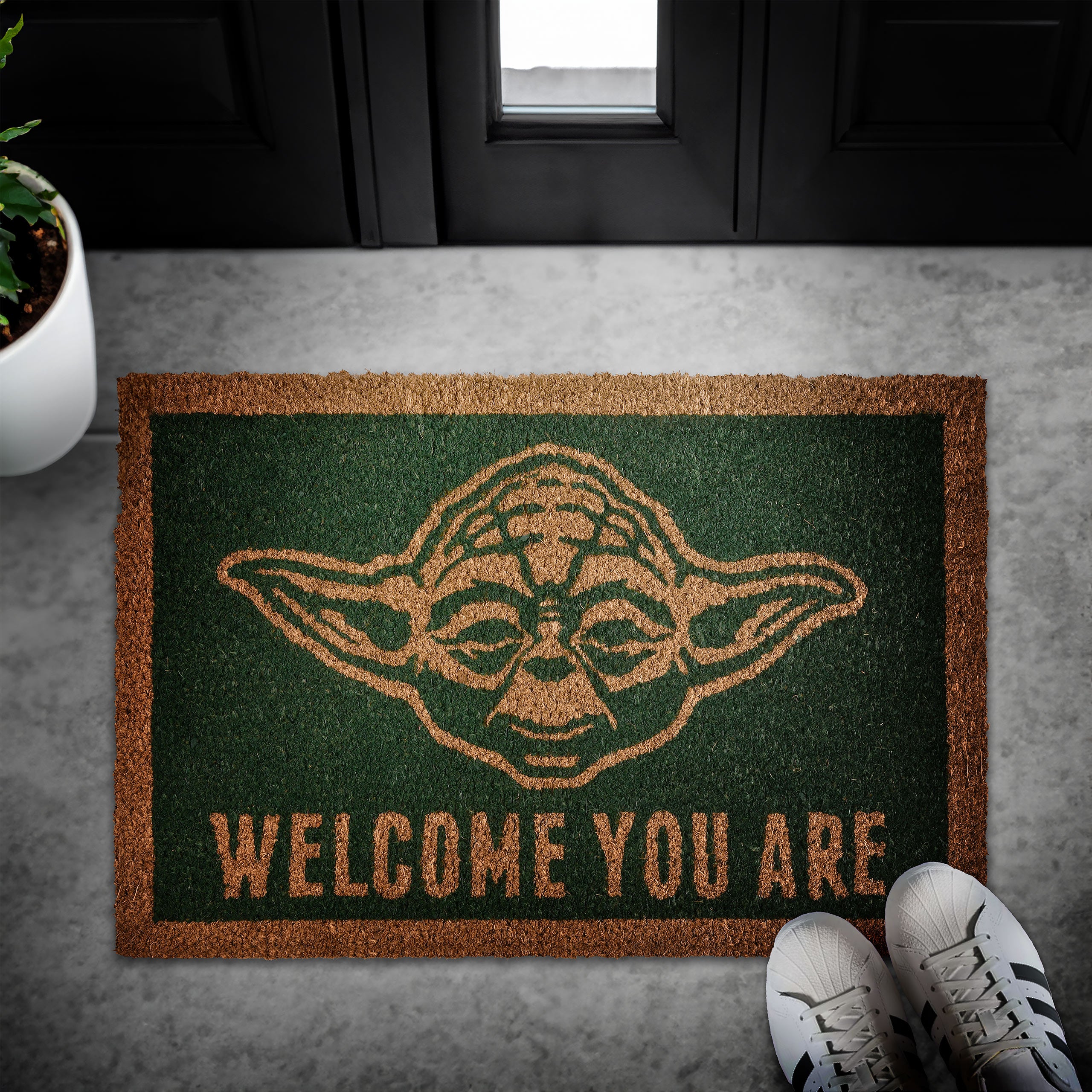 Produktbild Star Wars - Yoda Welcome You Are Fußmatte