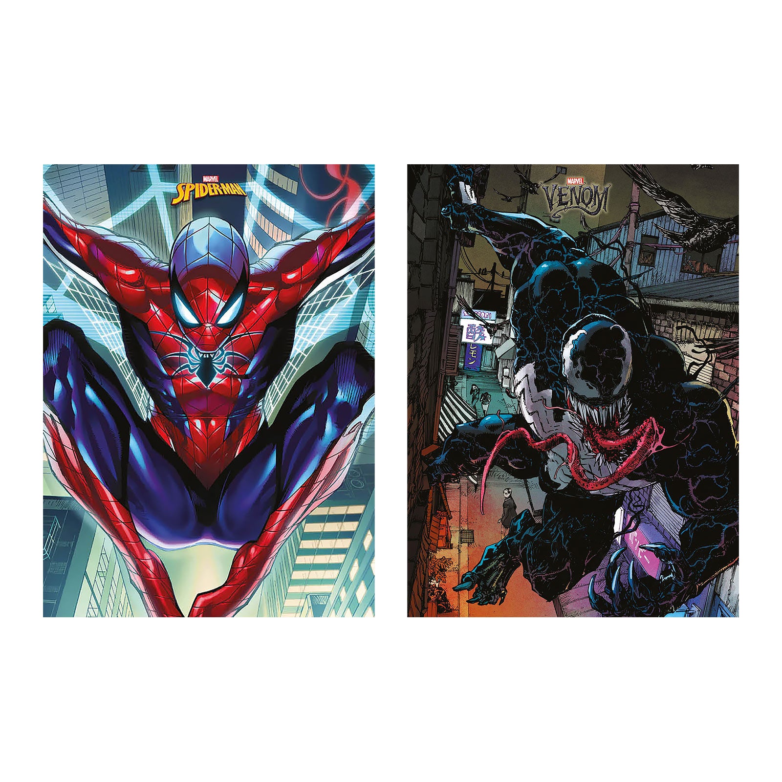 Produktbild Marvel - Spider-Man & Venom Poster 2er Set