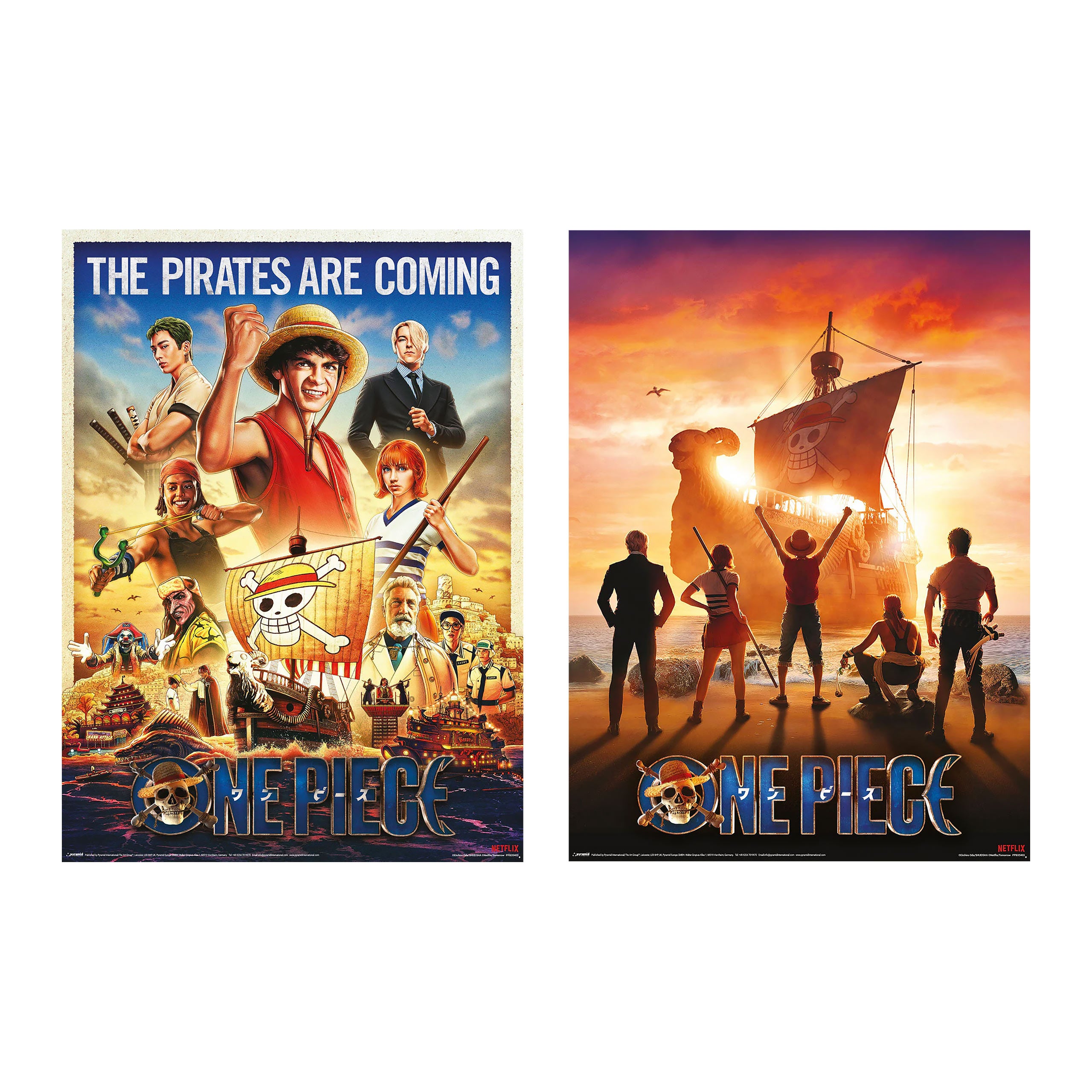 Produktbild One Piece - Live Action Poster 2er Set