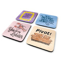 Produktbild Friends - Quotes Untersetzer 4er Set