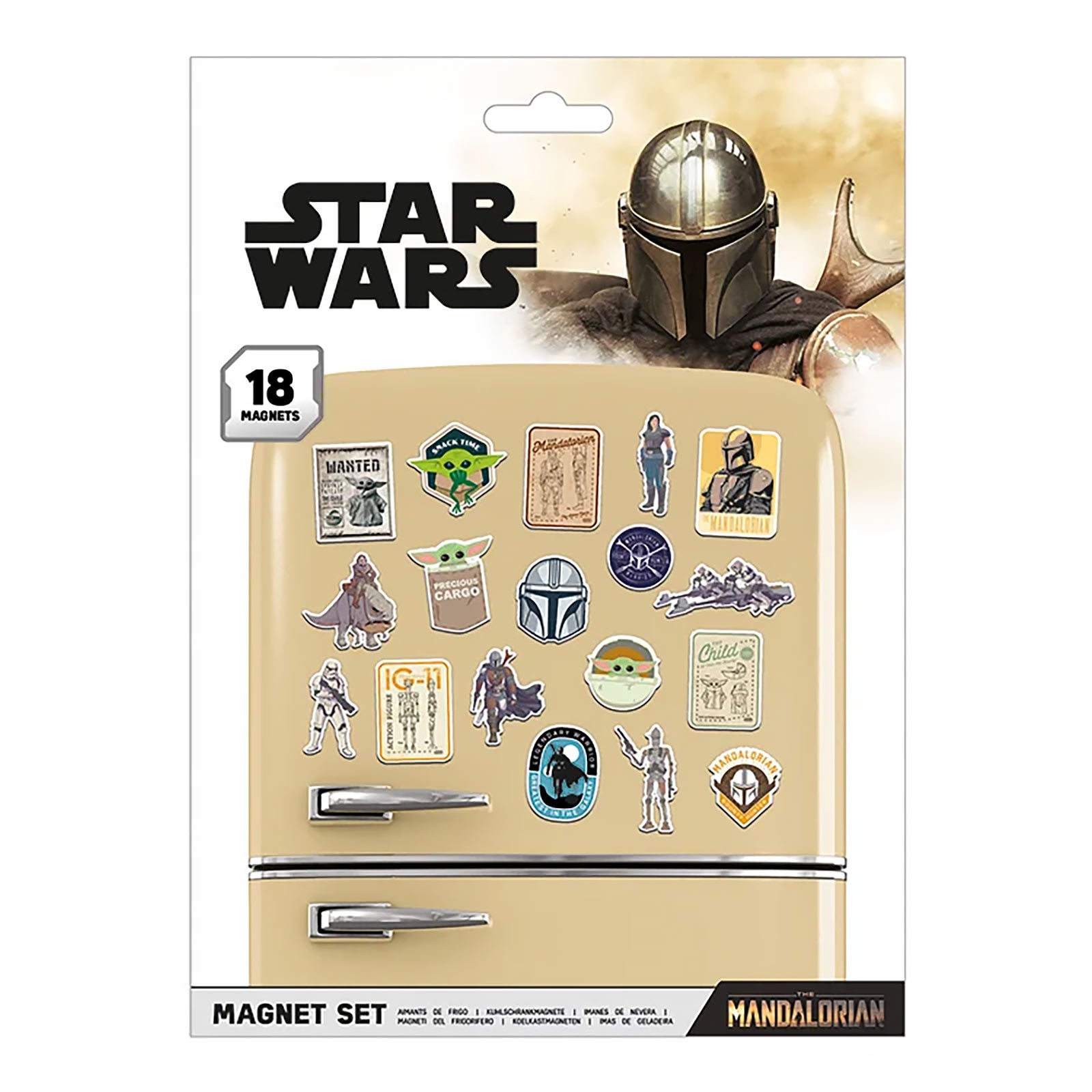 Produktbild Bounty Hunter Magnet-Set - Star Wars The Mandalorian
