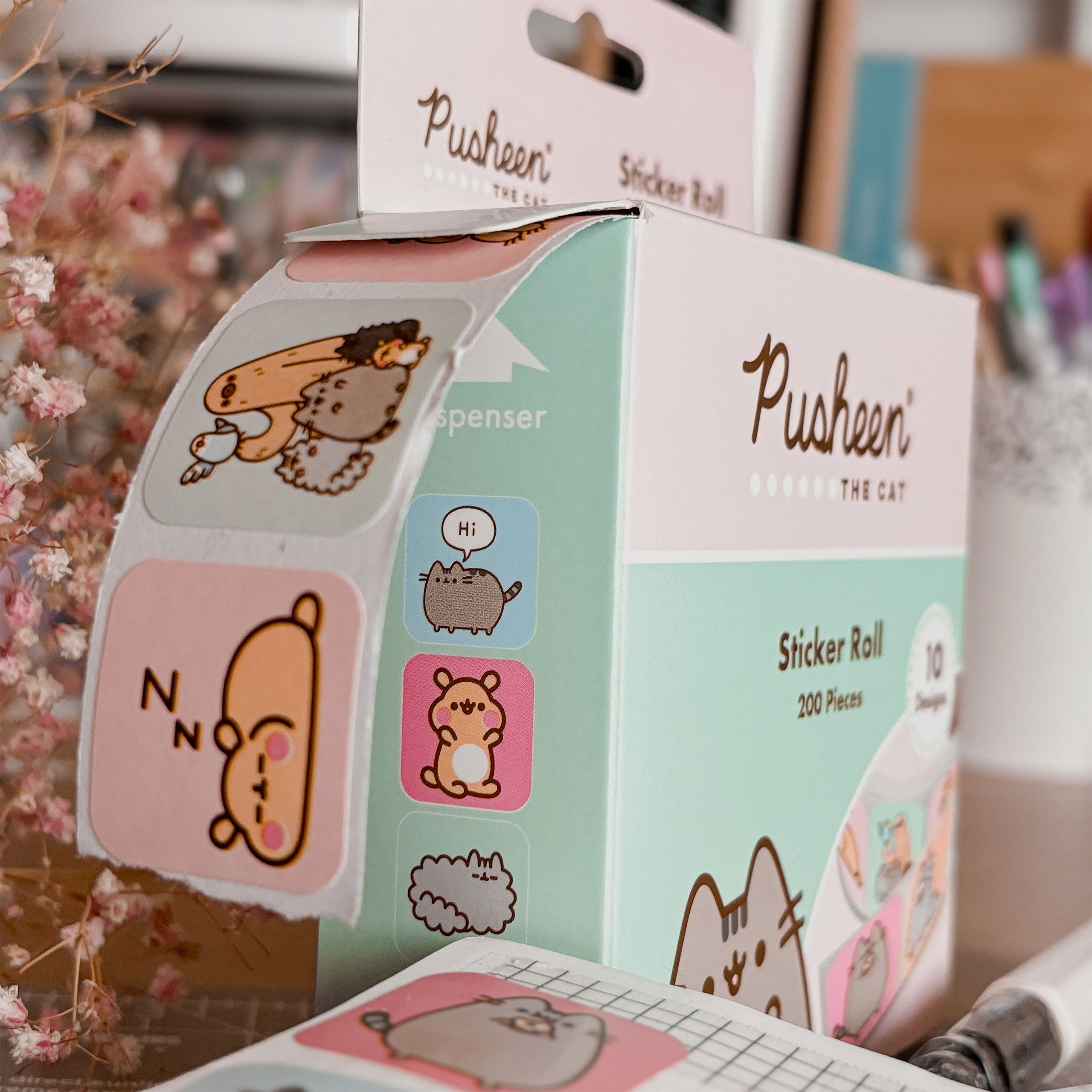 Produktbild Pusheen - Character Collection Sticker-Rolle