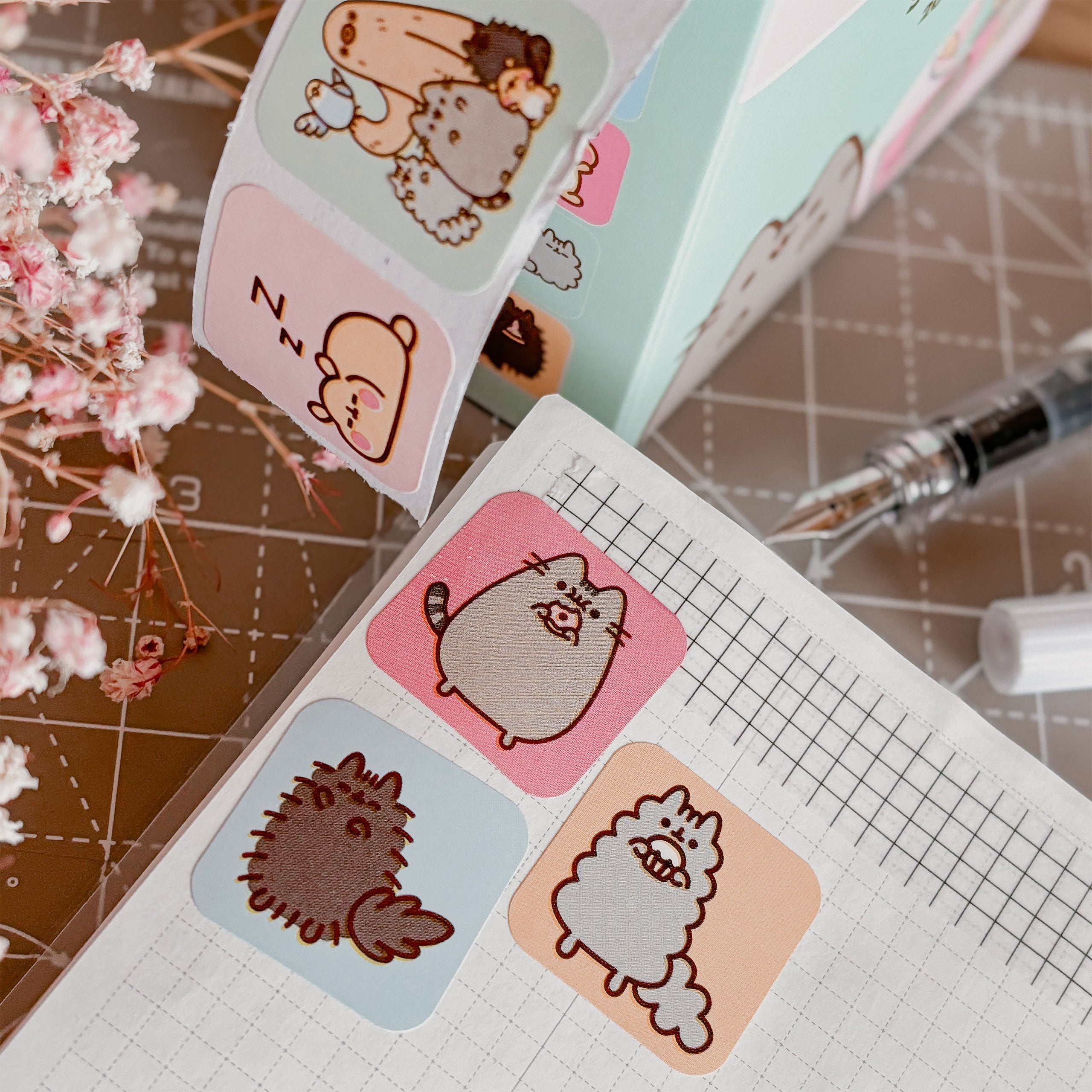 Produktbild Pusheen - Character Collection Sticker-Rolle