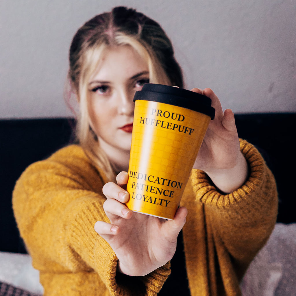 Produktbild Harry Potter - Proud Hufflepuff To Go Becher