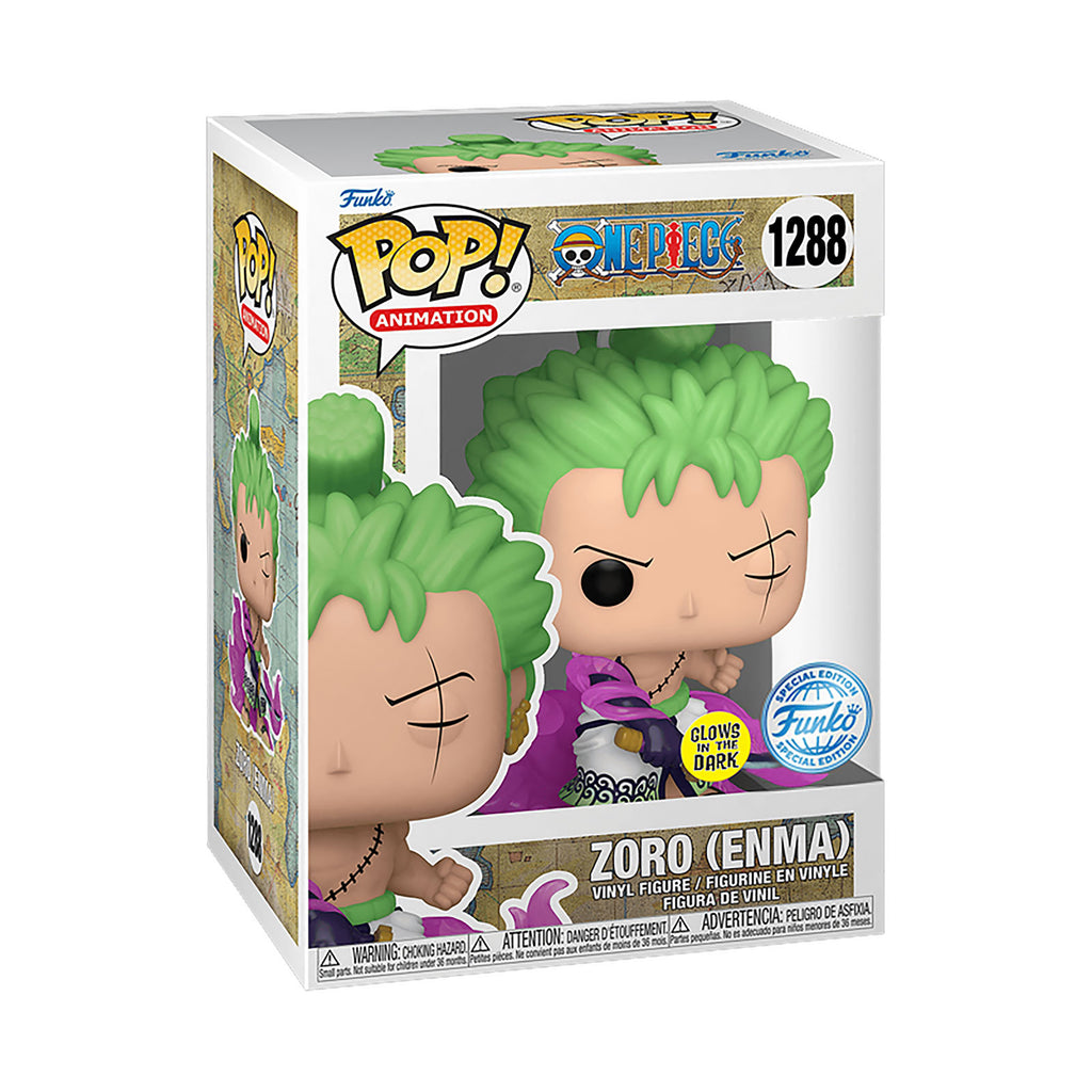 One Piece - Zoro (Enma) Funko Pop Figur mit Glow in the Dark Effekt