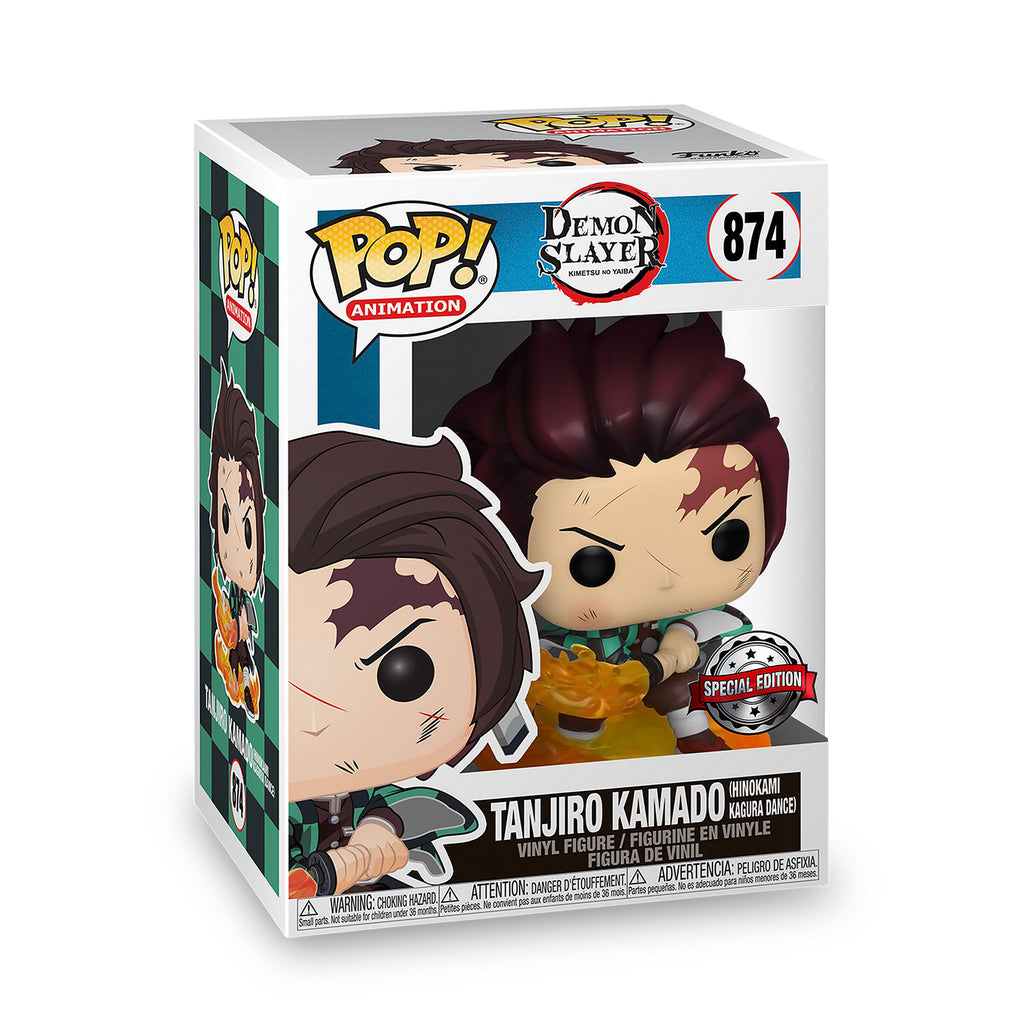 Demon Slayer - Tanjiro Kamado (Hinokami Kagura Dance) Funko Pop Figur