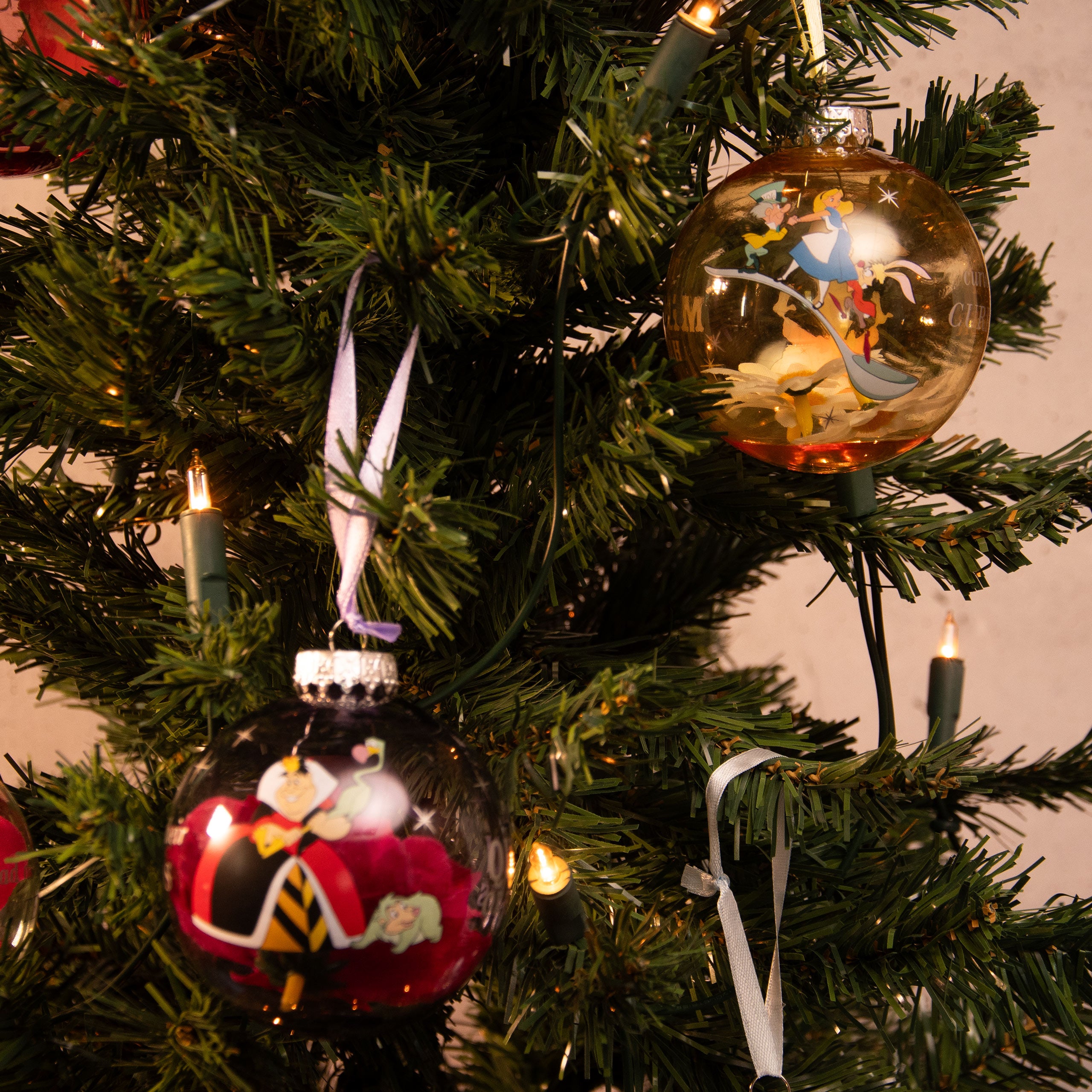 Produktbild Alice im Wunderland - Characters Weihnachtsbaumkugeln 7tlg