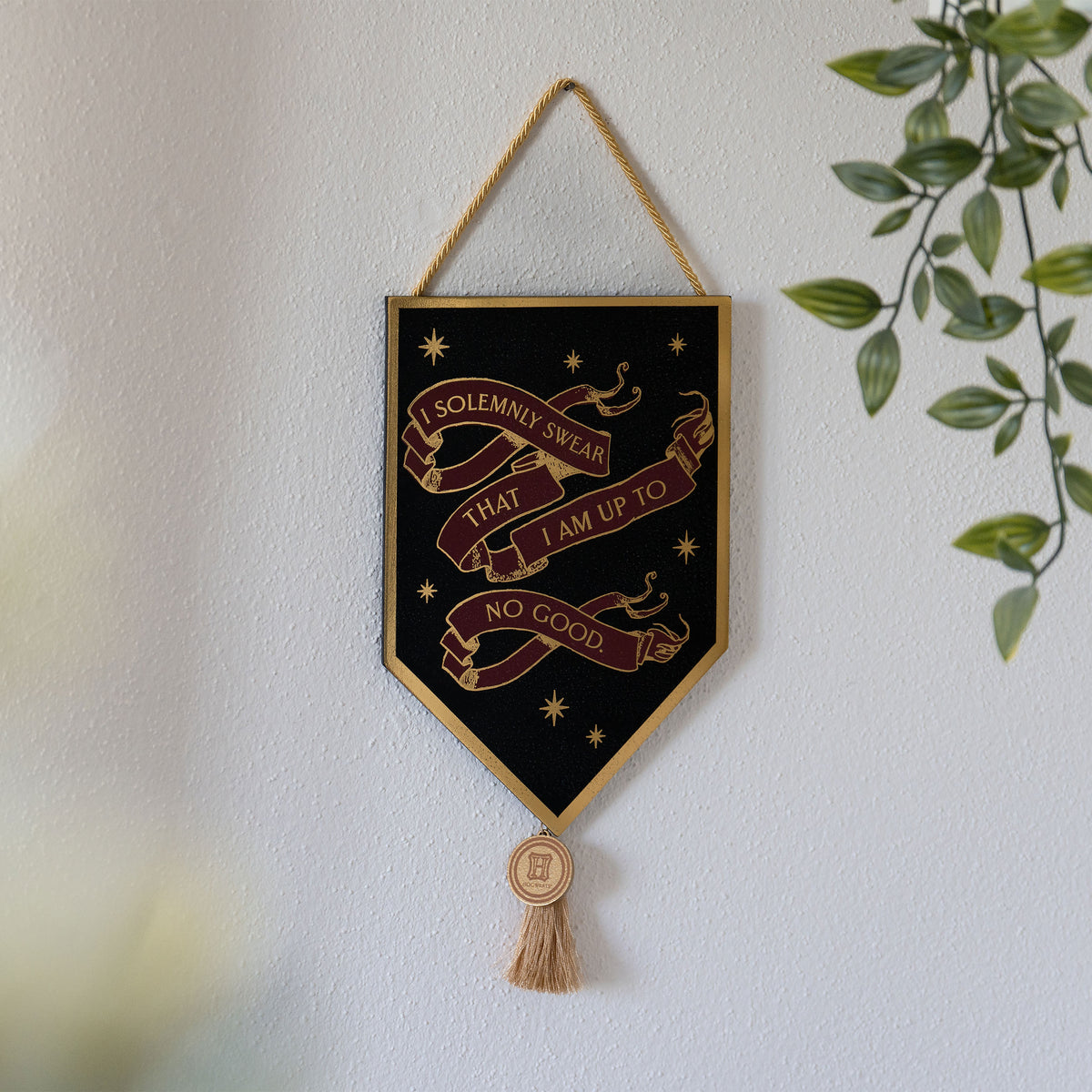 Produktbild Harry Potter - I Solemnly Swear Alumni Wandbild Holz