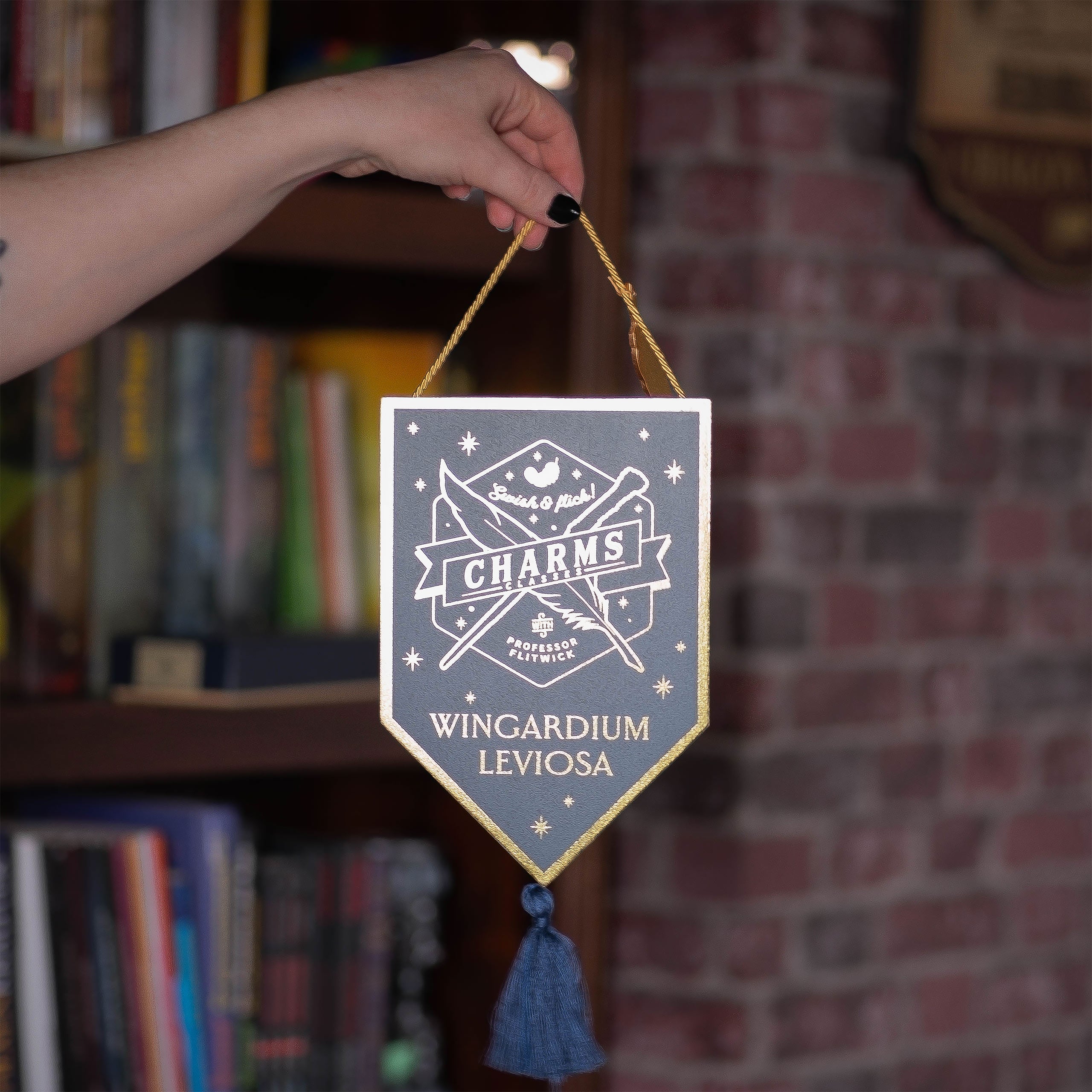 Produktbild Harry Potter - Alumni Wingardium Leviosa Wandbild Holz