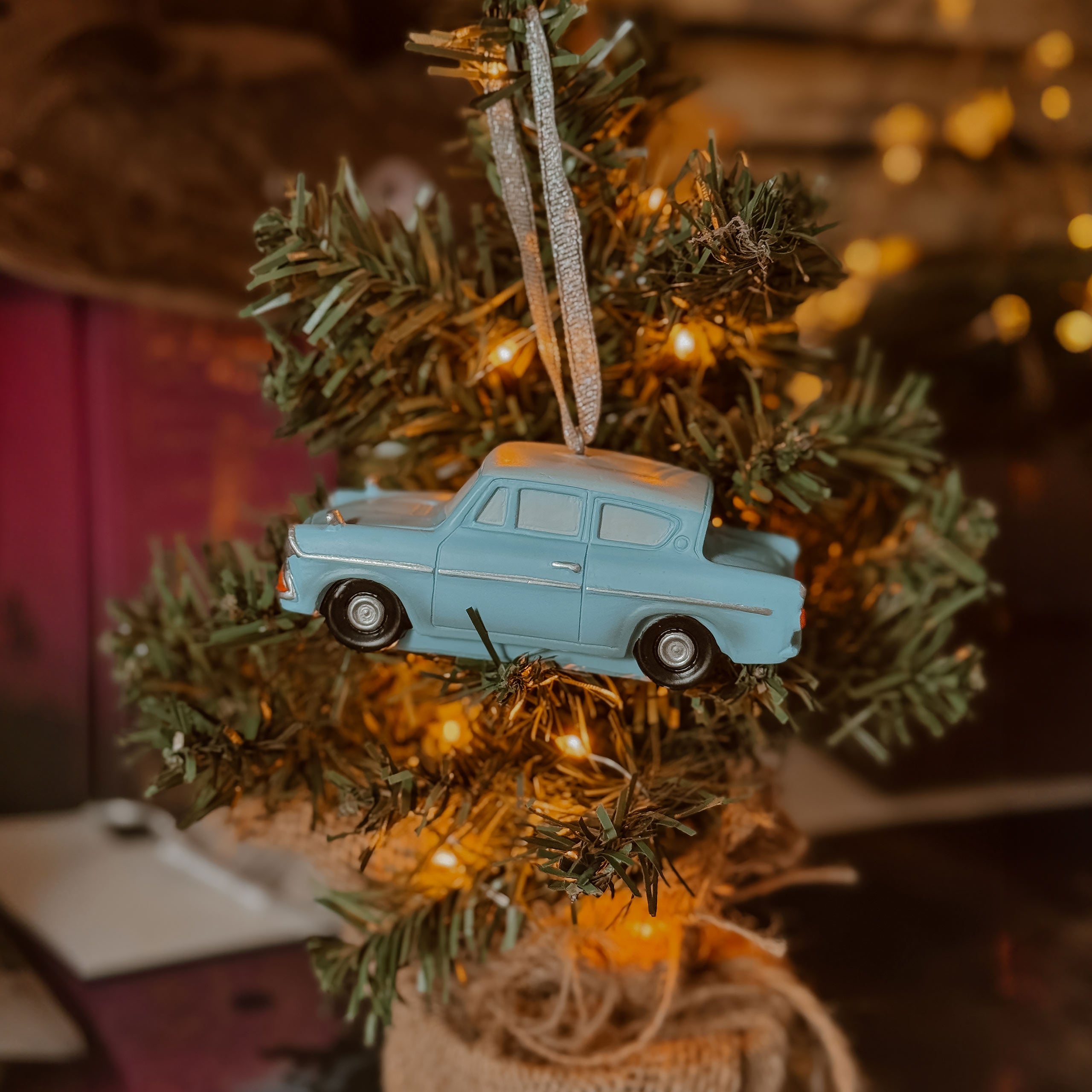Produktbild Harry Potter - Fliegendes Auto Weihnachtsbaum-Schmuck