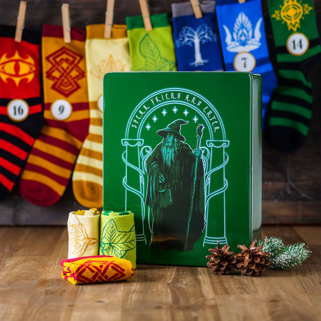 Produktbild Der Herr der Ringe Socken Adventskalender zum Befüllen