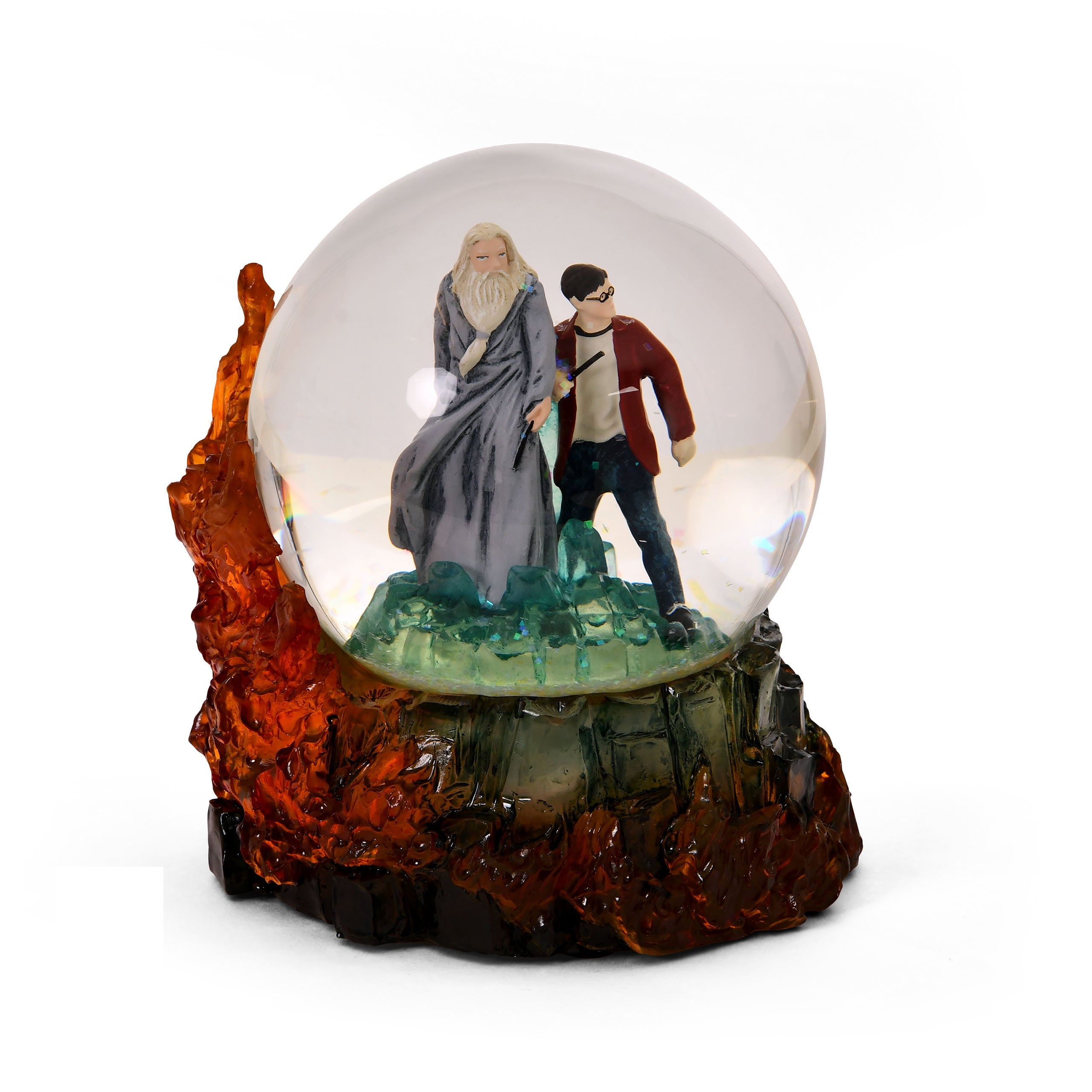 Produktbild Harry Potter mit Dumbledore Schneekugel