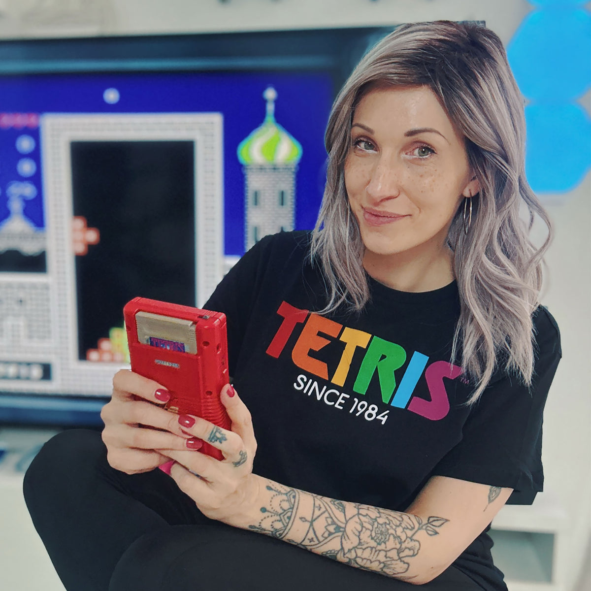 Produktbild Tetris - Since 1984 T-Shirt schwarz