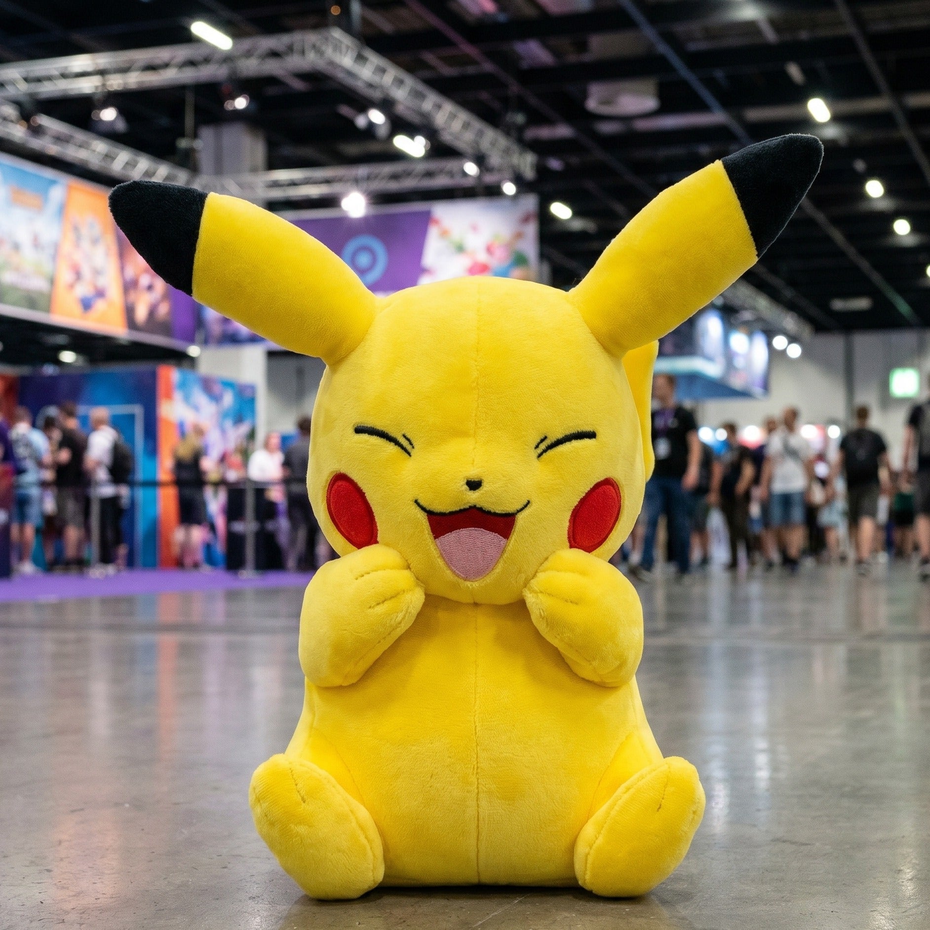 Produktbild Pikachu Plüsch Figur 20cm - Pokemon