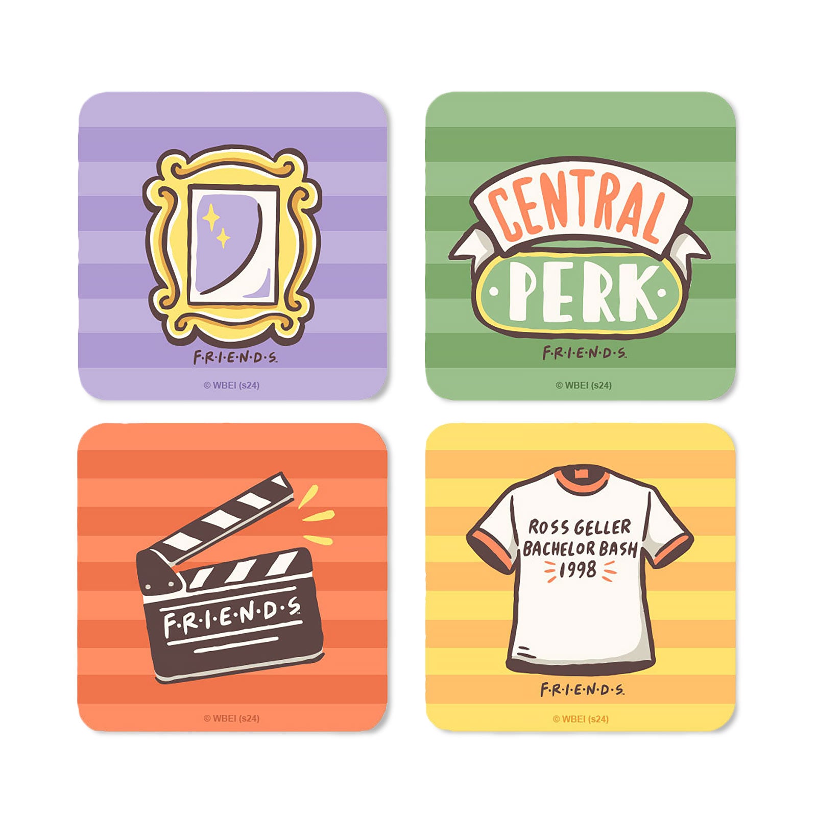 Produktbild Friends Untersetzer 4er Set