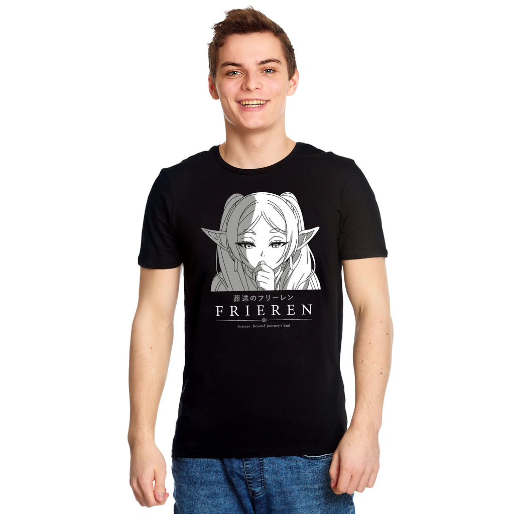 Product image Character T-Shirt for Frieren fans black
