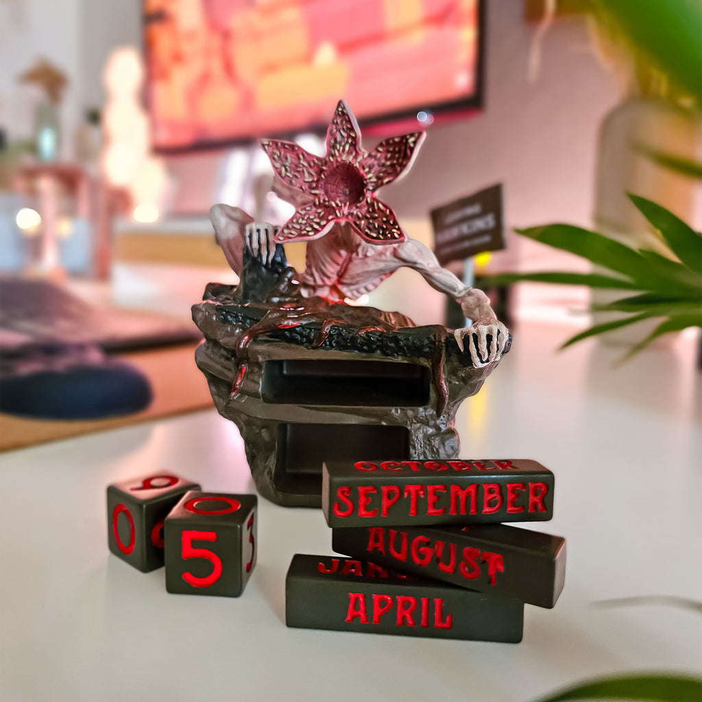 Product image Stranger Things - Demogorgon 3D Perpetual Calendar