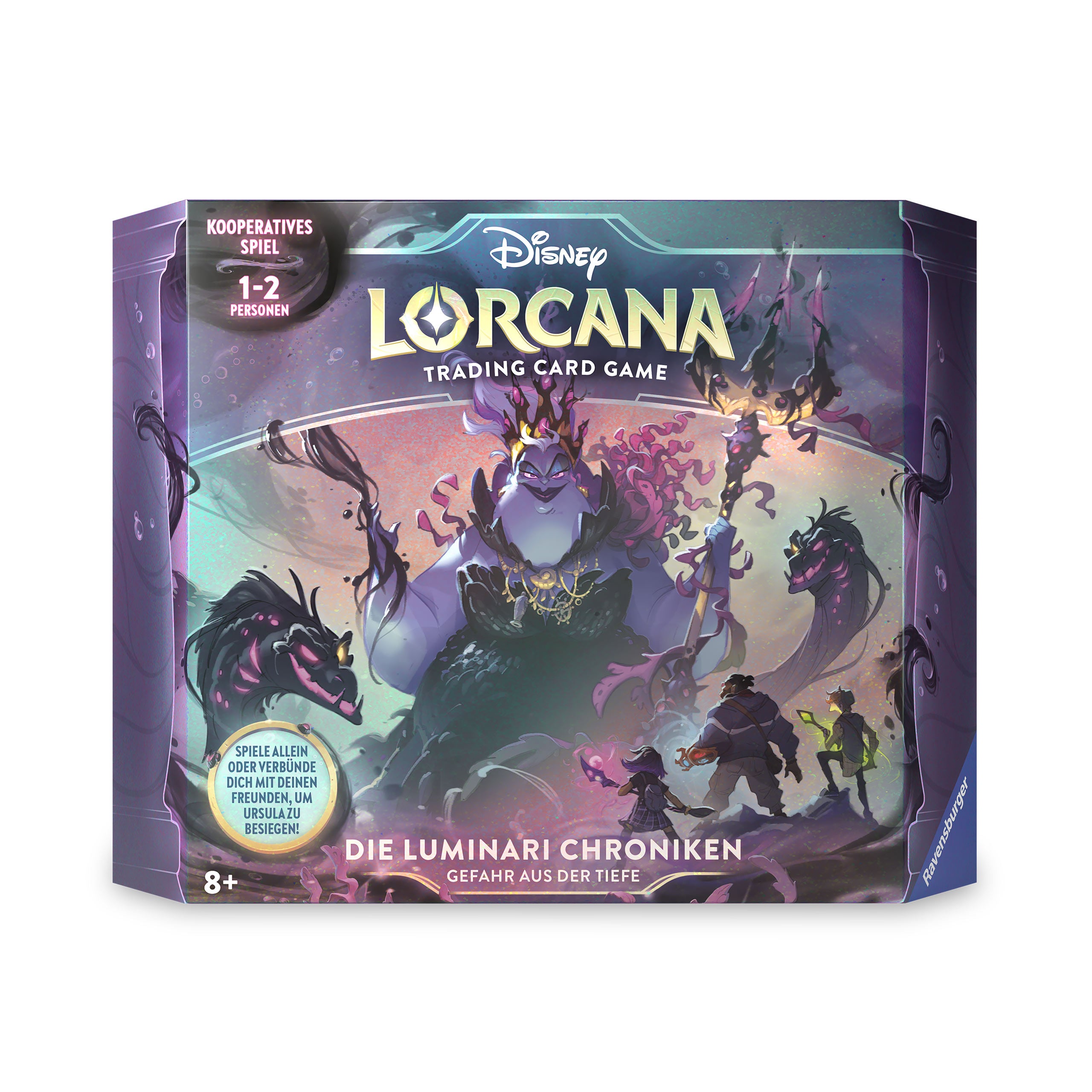 Produktbild Disney Lorcana Geschenkset Die Luminari Chroniken - Ursulas Rückkehr Trading Card Game