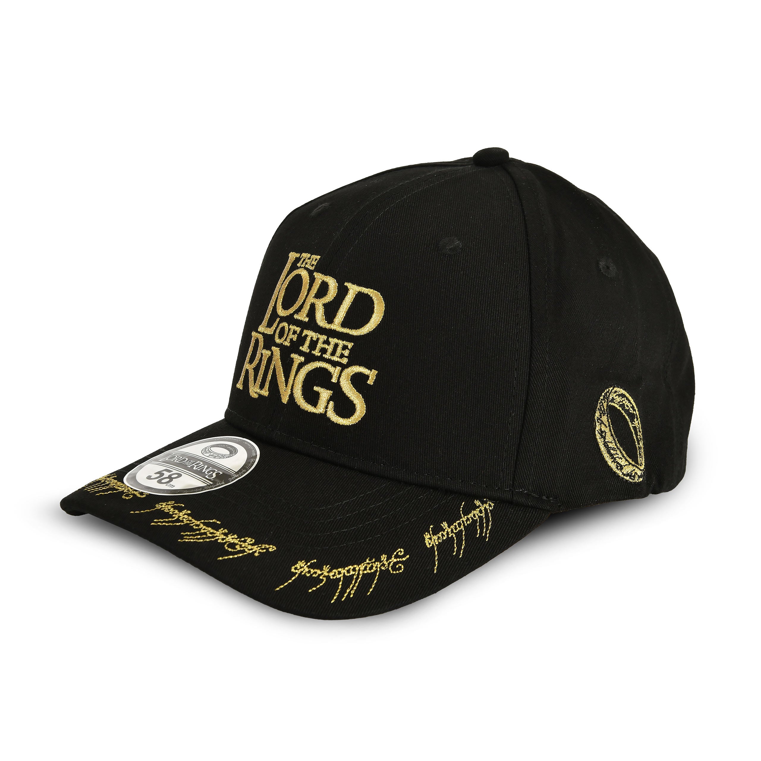 Produktbild Der Herr der Ringe - Der Eine Ring Basecap schwarz